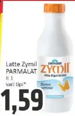 Paghi Poco Latte Zymil Parmalat offerta