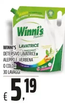 Coop Master Alleanza 3.0 Winni's detersivo lavatrice offerta