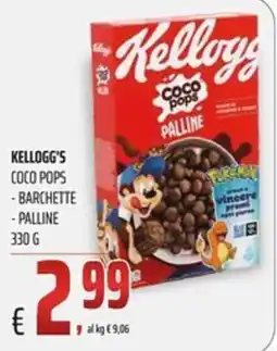 Coop Master Alleanza 3.0 Kellogg's Coco Pops Palline offerta