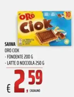 Coop Master Alleanza 3.0 Saiwa Oro Ciok offerta