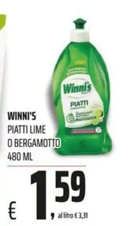 Coop Master Alleanza 3.0 Winni's Piatti Lime offerta