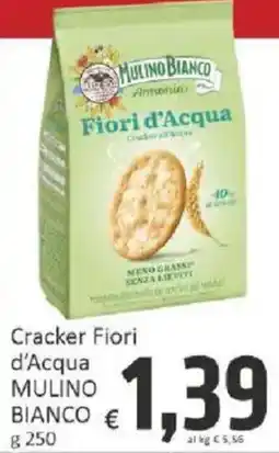 Paghi Poco Cracker Fiori d'Acqua Mulino Bianco offerta