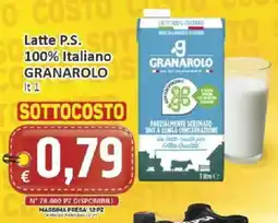 Paghi Poco Latte P.S. 100% Italiano Granarolo offerta