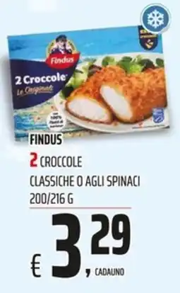 Coop Master Alleanza 3.0 Findus 2 Crocchette offerta