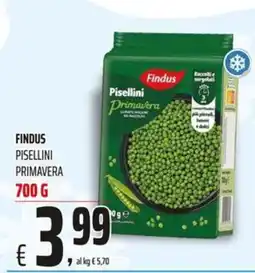 Coop Master Alleanza 3.0 Findus Pisellini Primavera offerta