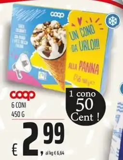 Coop Master Alleanza 3.0 Un cono da urlo alla panna offerta