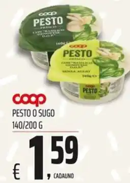 Coop Master Alleanza 3.0 Pesto Coop offerta