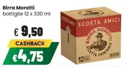 Coop Trentino Birra Moretti offerta
