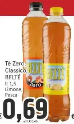 Paghi Poco Tè Zero Classico Belte Limone/Pesca offerta