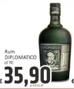 Paghi Poco Rum Diplomatico offerta