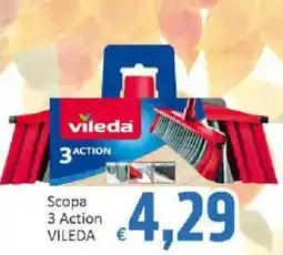 Paghi Poco Scopa 3 Action Vileda offerta