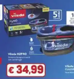 Paghi Poco Vileda H2PRO offerta