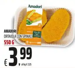 Coop Master Alleanza 3.0 Amadori ortaiola con spinaci offerta