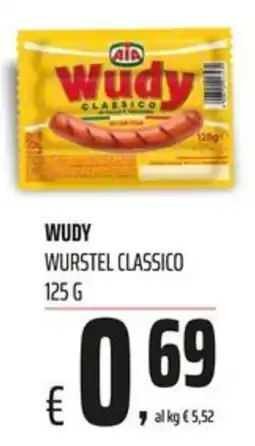 Coop Master Alleanza 3.0 Wudy Wurstel Classico offerta