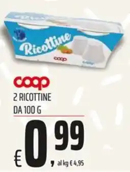 Coop Master Alleanza 3.0 Ricottine Coop offerta