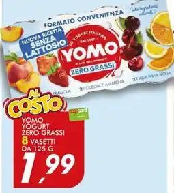 Coop Master Alleanza 3.0 Yomo yogurt zero grassi offerta