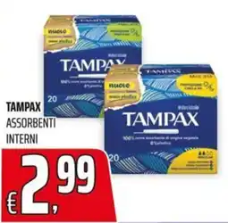 Coop Master Alleanza 3.0 Tampax assorbenti interni offerta
