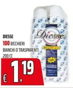 Coop Master Alleanza 3.0 Bicchieri Diesse offerta