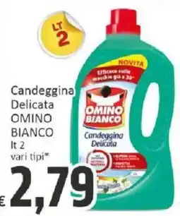Paghi Poco Candeggina Delicata Omino Bianco offerta
