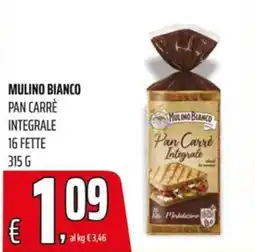 Coop Master Alleanza 3.0 Mulino Bianco Pan Carrè Integrale offerta