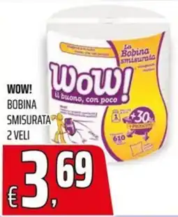 Coop Master Alleanza 3.0 Wow! bobina smisurata offerta