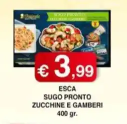 Orsini Market Esca sugo pronto zucchine e gamberi offerta