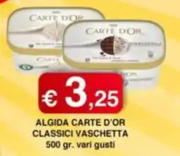 Orsini Market Algida Carte d'Or classic vaschetta offerta