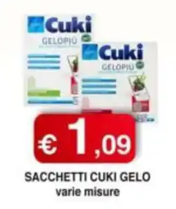 Orsini Market Sacchetti Cuki Gelo offerta