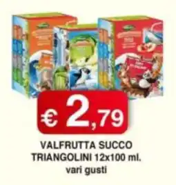 Orsini Market Valfrutta succo triangolini offerta