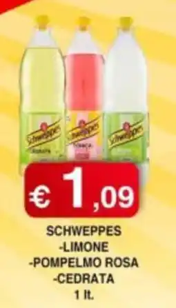 Orsini Market Schweppes Limone Pompemo Rosa Cedrata offerta