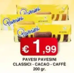 Orsini Market Pavesini classici cacao caffè offerta