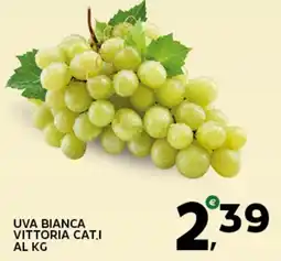 Extra Supermercati Uva bianca Vittoria offerta