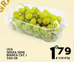 Extra Supermercati Uva senza semi bianca cat. I offerta