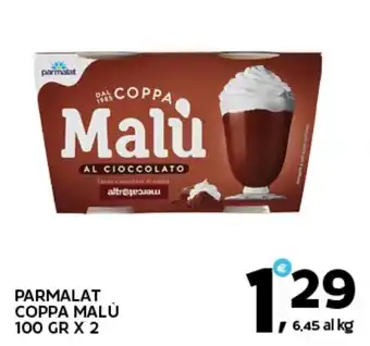 Extra Supermercati Parmalat Coppa Malù al cioccolato offerta