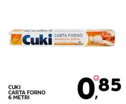 Extra Supermercati Cuki carta forno offerta