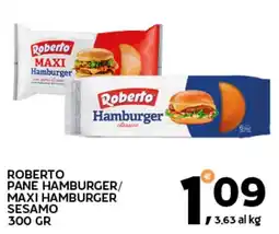 Extra Supermercati Roberto Pane Hamburger offerta
