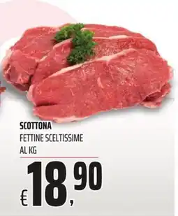 Coop Master Alleanza 3.0 Scottona fettine sceltissime offerta