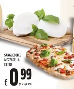Coop Master Alleanza 3.0 Sanguedolce Mozzarella offerta