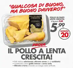 Italmark Pollo in parti lenta crescita offerta