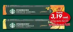 Italmark Starbucks Smooth Caramel/ Creamy Vanilla Flavoured Coffee offerta