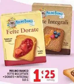 Deco Maxistore Mulino Bianco Fette Biscotate offerta