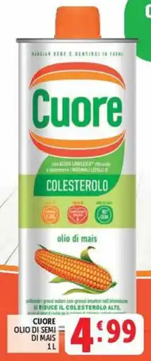 Deco Maxistore Cuore olio di semi di mais offerta