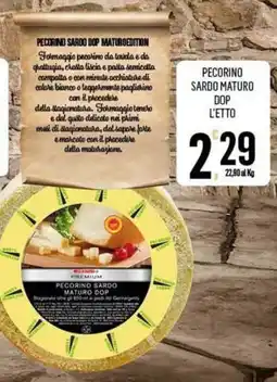 Vibian Pecorino Sardo Maturo DOP offerta