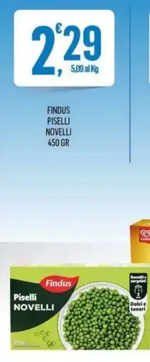 Vibian Findus Piselli Novelli offerta
