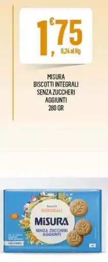 Vibian Misura biscotti integrali senza zuccheri aggiunti offerta