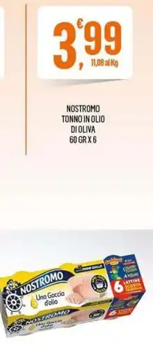 Vibian Nostromo Tonno in olio di oliva offerta