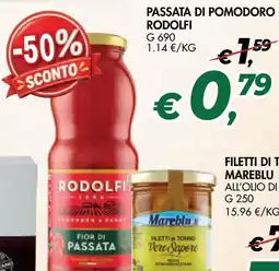 èccoMI Passata di pomodoro Rodolfi offerta
