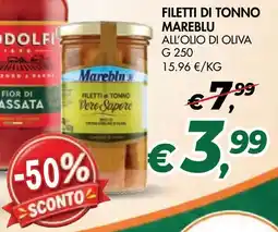 èccoMI Filetti di tonno Mareblu offerta