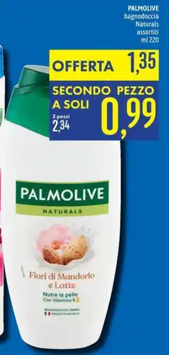 Emisfero Palmolive bagnodoccia Naturals offerta