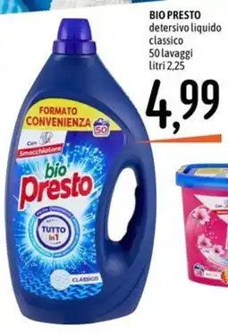Emisfero Bio Presto detersivo liquido classico offerta